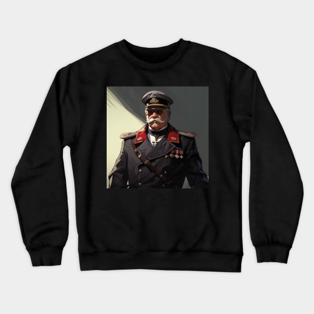 Otto von Bismarck Crewneck Sweatshirt by ComicsFactory